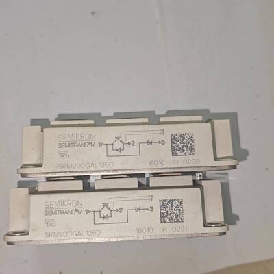 询价SKM200GAl126D西门康模块。成色如图2个，