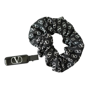 包邮！华伦天奴专柜赠品黑色发夹2件套时尚发圈发饰