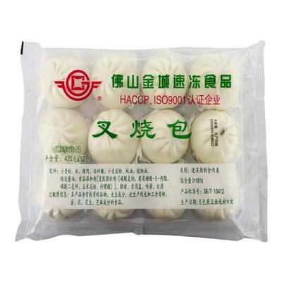 金城食品叉烧包滑肉包流沙大包