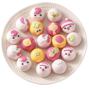 【新年限定】爱稞云点汤圆卡通汤团冬至元宵儿童黑芝麻宁波纯手工