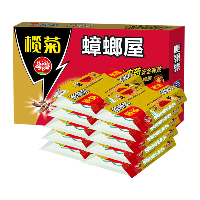 榄菊蟑螂屋杀蟑铒剂一窝端正品