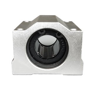 直线导轨实心钢管圆柱光轴SCS滑块SK立式支撑座固定整套滑道滑台