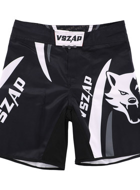vszap运动健身短裤mma搏击柔术