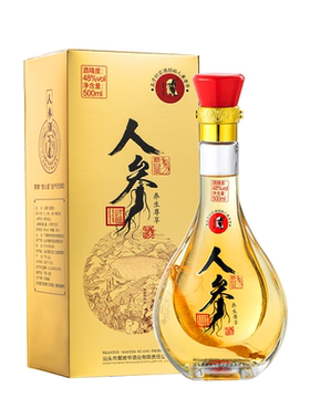 黄姥爷48度人参浸泡酒养生配制酒
