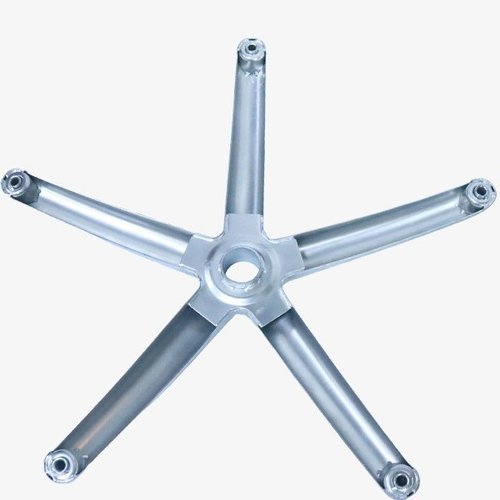 优质铁电镀五星脚家具办公椅转椅脚架五星底座配件配件面包mc660