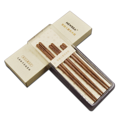 newrea鸡翅木智健儿童学习筷