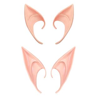 圣诞节头饰装饰精灵耳朵儿童耳饰仿真cos装扮假耳朵搞怪发饰饰品