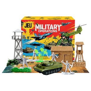 JEU旧义兵人大战八路军对战玩具 小兵人军事套装士兵儿童男孩礼物