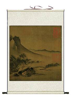 卷轴（画心宣纸喷绘更逼真）