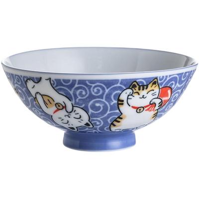 日本进口卡通亲子碗陶瓷碗米饭碗