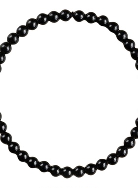 黑曜石本命年招财转运手串