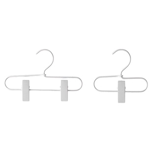 霜山铝制衣架阳台晾晒架带夹子帽子围兜专用多功能裤架宠物衣架