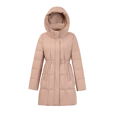 雪中飞妈妈羽绒服女2025新款时尚中年中长款防寒外套气质显瘦修身