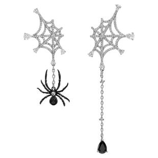 Eternelle法国永恒毒液耳饰女个性潮酷朋克耳钉高级感不对称耳环