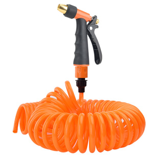 家用洗车高压新款水枪强力增压新型喷头弹簧伸缩水管冲地接自来水