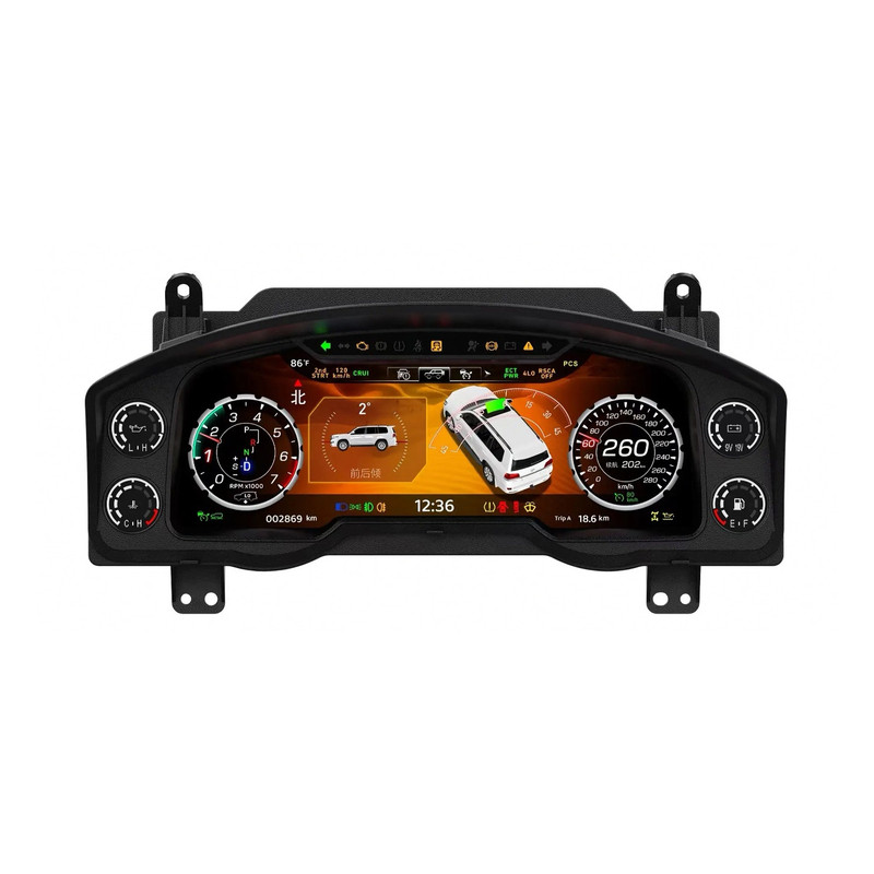ToyotaCruiserLC200液晶仪表