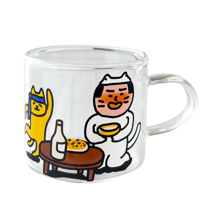 耐热玻璃品茗杯白酒杯子喝茶杯子