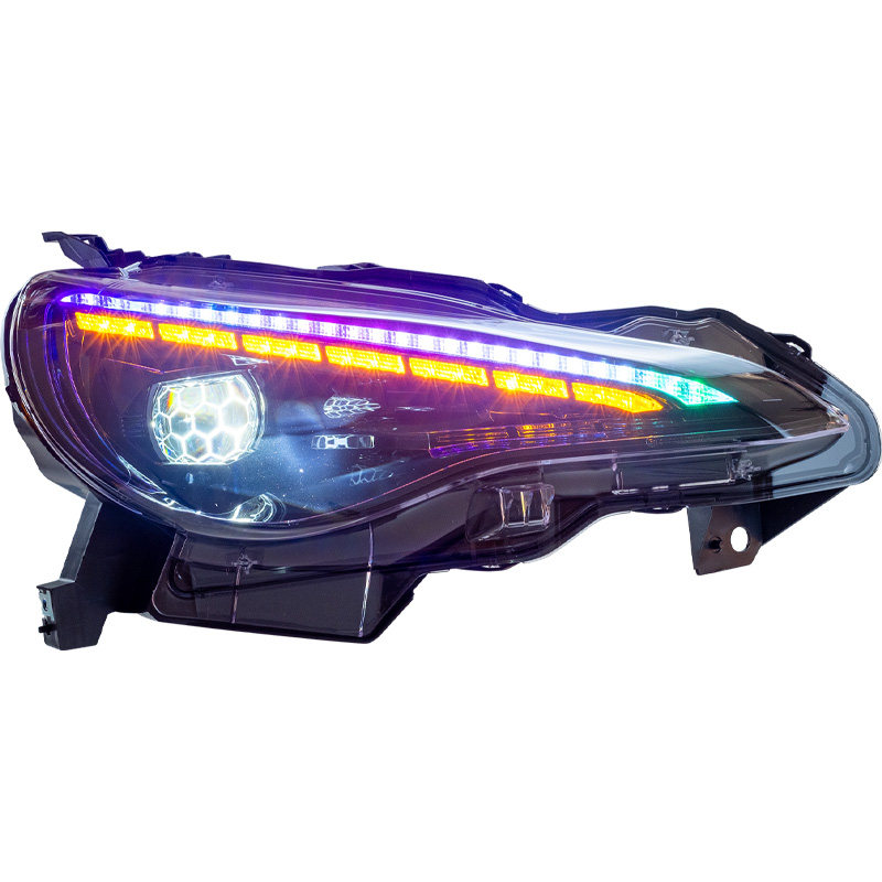 GT86斯巴鲁BRZ改装LED透镜大灯