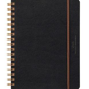 日本MIDORI Grain金属线圈笔记本简约创意便携随身螺旋记事本子