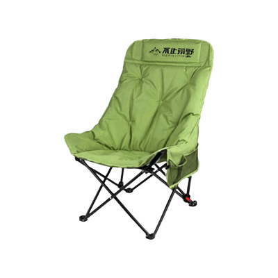 户外便携折叠椅加棉月亮椅