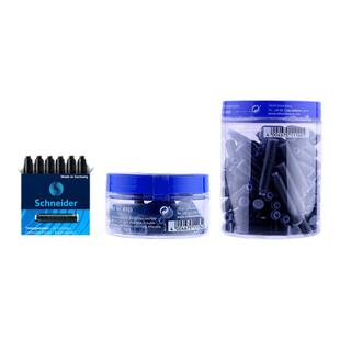 德国进口Schneider施耐德钢笔墨水胆墨囊墨胆欧标施耐德钢笔墨胆通用墨囊2.6mm小口径黑蓝黑色墨胆官方旗舰店