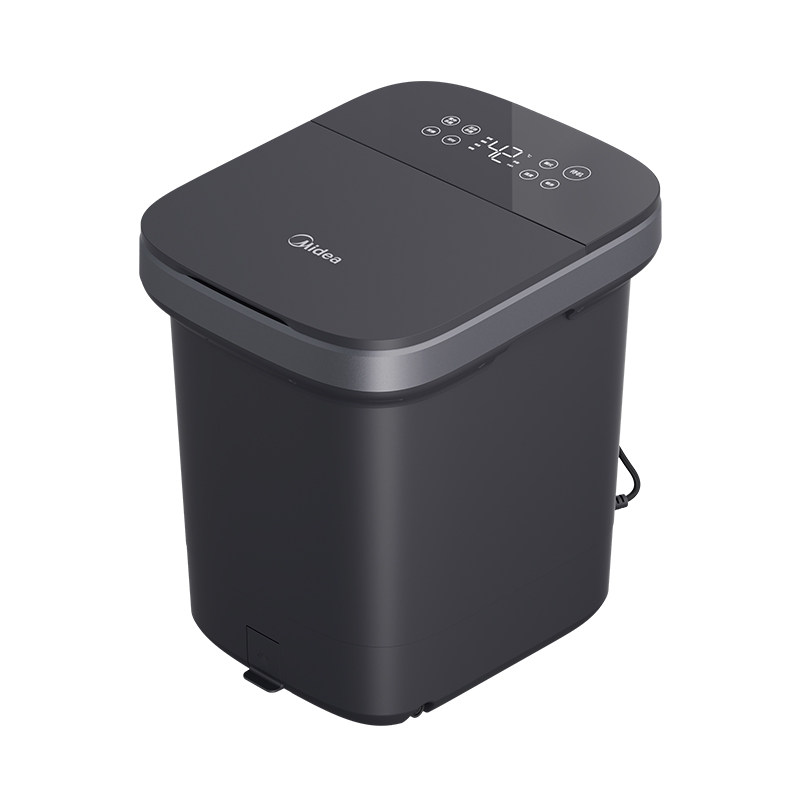 美的泡脚桶高深桶杀菌加热恒温家用电动按摩足疗洗脚盆女神节礼物