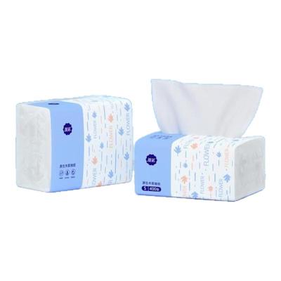 漫花400张抽纸整箱批加厚餐巾纸