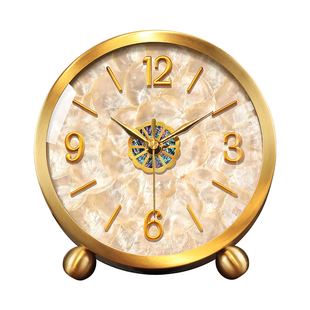 法式复古座钟客厅轻奢高级感欧式钟表2025新款高端摆台式时钟摆件