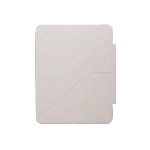美国MagEasy适用苹果iPadPro13英寸平板保护壳M4轻薄无笔槽mini7保护套Air7/6防摔10.9透明背板Y型皮革防弯壳