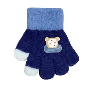 儿童五指手套2岁3小宝宝冬季女孩男孩子薄款春秋保暖小童幼儿可爱