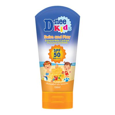 D-nee儿童游泳和玩耍防晒霜150ml