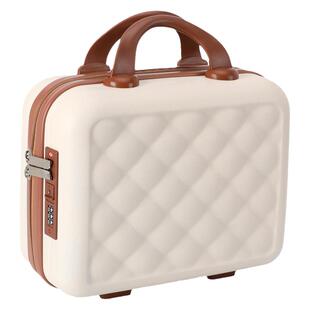 手提行李箱小型化妆箱高级感14寸轻便登机时尚迷你多功能旅行箱女