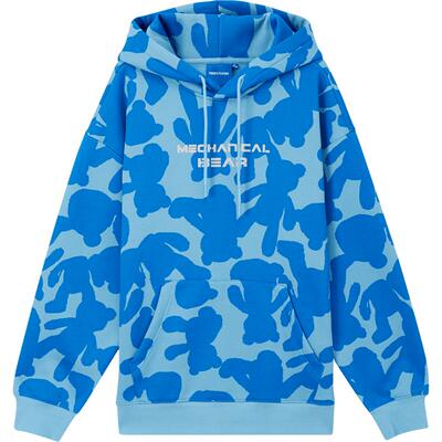 卫衣美特斯邦威男连帽加绒秋冬