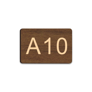 数字号码牌亚克力餐桌号码牌餐厅桌号贴数字序列号码标识牌办公桌包间台号标示贴定制餐饮店座位桌号牌编号牌