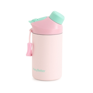 HeyBetter儿童保温杯咔嗒水杯316L食品级内胆便携防漏两用直饮杯