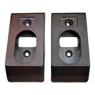 加厚挂衣杆五金配件衣柜橱底座衣通固定座晾挂衣钩杆托柜内法兰座