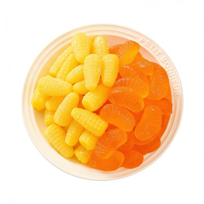 玉米橘子软糖果老式年货便宜批发