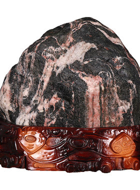 正宗泰山石敢当天然原石镇宅摆件