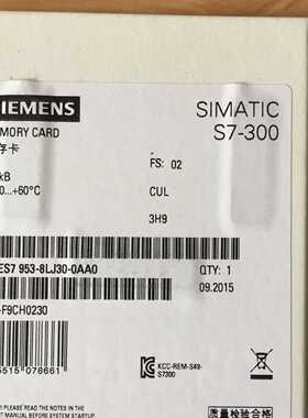 议价IEMENS/西门子6ES7953-8LJ30-0AA0 升级6ES79538LJ310AA0