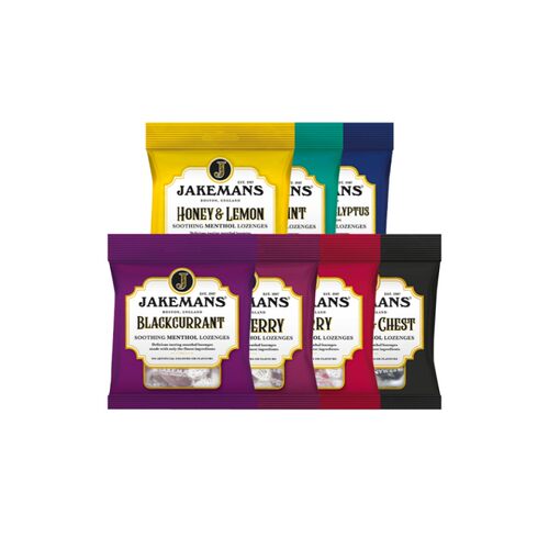 【自营】Jakemans蜂蜜柠檬糖英国进口送教师节礼物润喉糖送朋友
