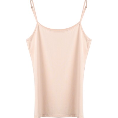 莫代尔棉打底百搭修身吊带背心女