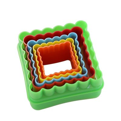 正方形圆形花边馒头切模白脱饼干