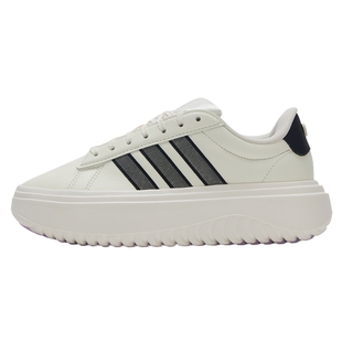 阿迪达斯正品女鞋网球鞋2025冬季新款透气运动鞋厚底休闲鞋JS1832