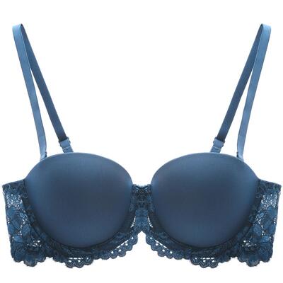 艾舒客低胸半罩杯小胸聚拢文胸