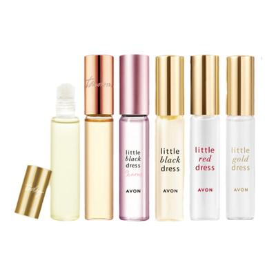 雅芳小黑裙经典花漾今日走珠香水