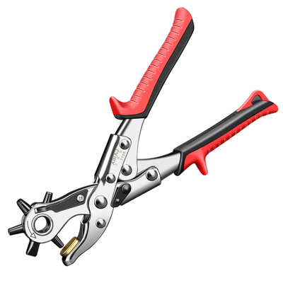 艾瑞泽皮带打孔器家用多功能省力包带腰带手表打洞器打眼打孔钳