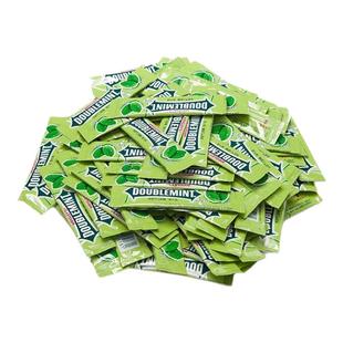 绿箭口香糖约100片条装箭牌薄荷糖1大袋餐饮酒店前台招待清口糖果