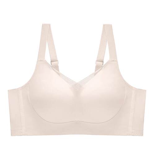 美思内衣女小胸聚拢饱满圆润显大无钢圈收副乳防下垂无痕舒适文胸