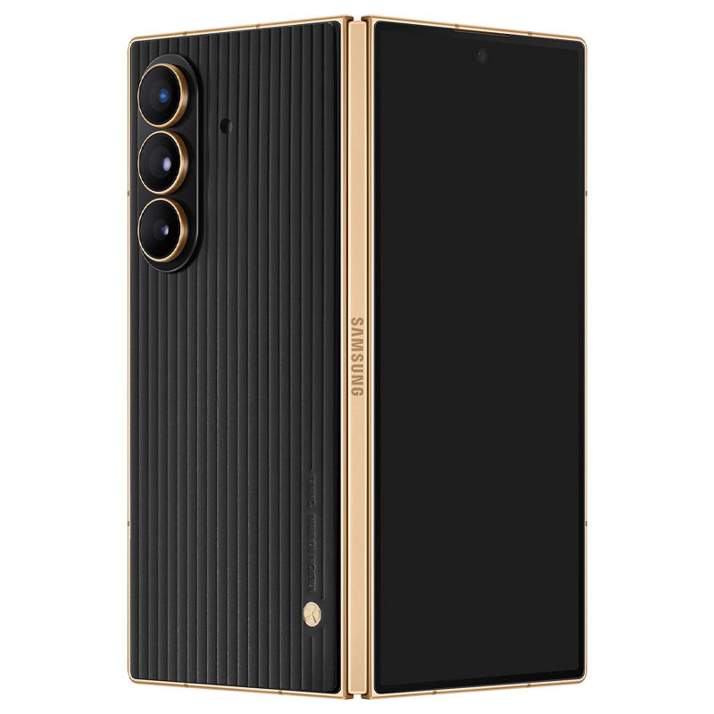 MILTON MARTIN米尔顿·马丁适用于三星折叠W26 W25 z FOLD7 6 FLIP7 S25Ultra背膜背贴皮真皮防指纹掌纹epson