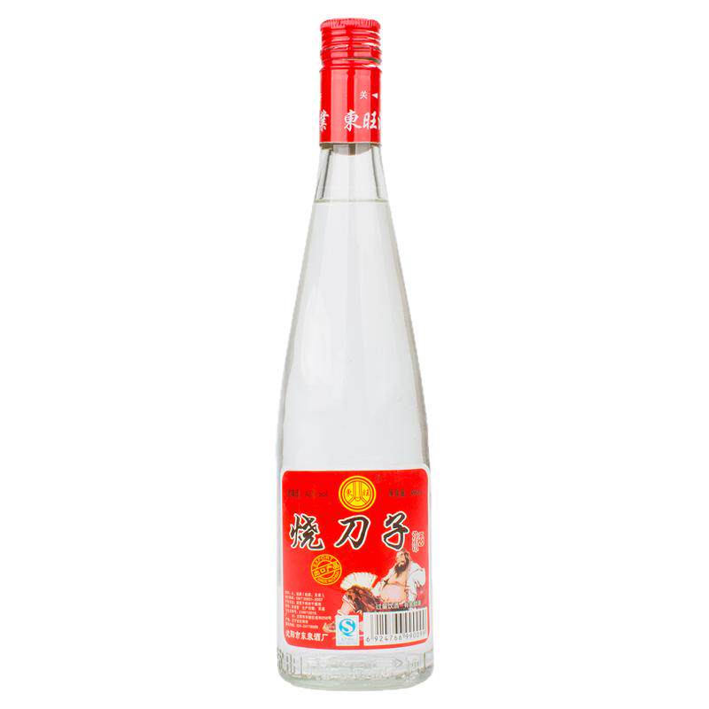 东北烧刀子白酒42度490ml*12瓶
